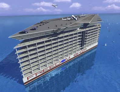 Freedom Ship – плаващ град за 10 млрд. долара