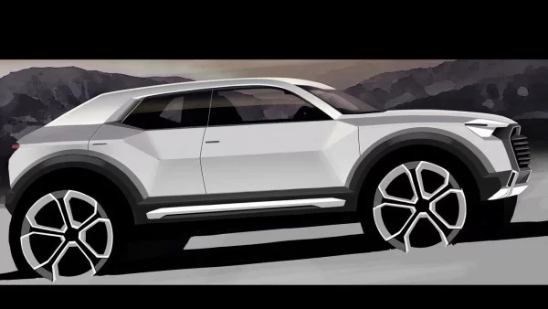 Официално подсказване за вида на Audi Q1