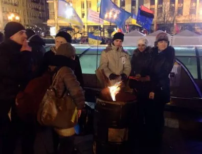 Прокуратурата в Украйна търси студентите, участващи в протестите
