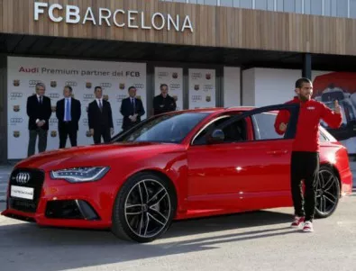 Audi Q7 е предпочитан от играчите на „Барселона“