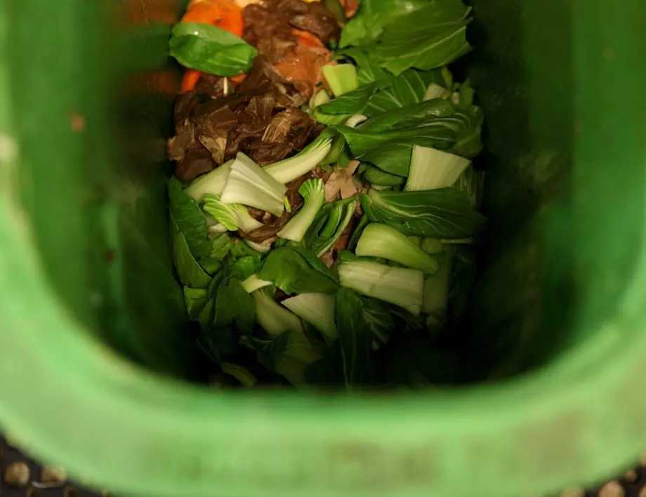 Жена изсипа малко кафе и сол в кофата за боклук, резултатът я шокира