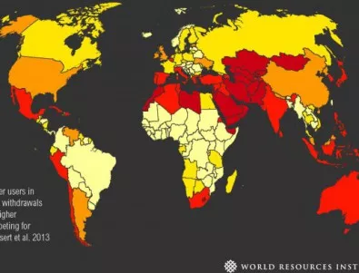 37 страни в света са на път да останат без вода