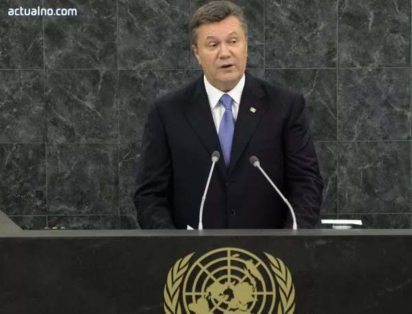 Янукович признава грешки, но обвинява опозицията в нагнетяване на напрежението