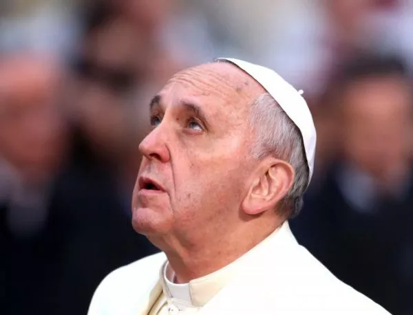 Папа Франциск призова света да не бездейства относно ситуациите в Сирия и Ирак