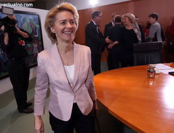Германия вече може да се похвали с жена военен министър