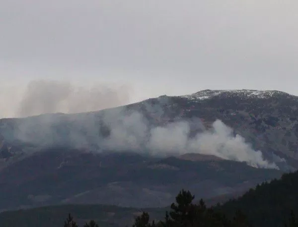 Пожарът между селата Брягово и Остър камък локализиран, без опасност от разрастване