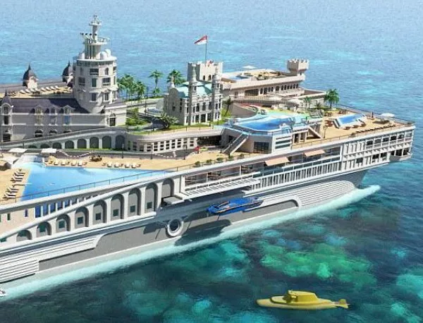 Суперлуксозен кораб имитира Монако срещу 295 млн. евро