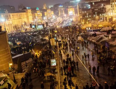 С новите закони авторитаризмът се завърна в Украйна, казва протестираща
