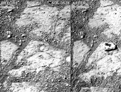 Загадъчен камък на Марс изуми учените