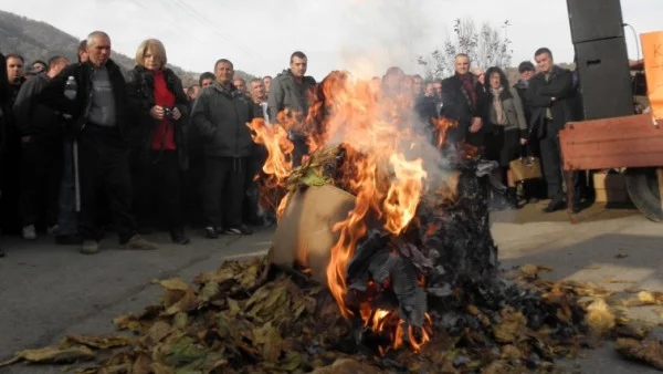 Тютюнопроизводителите отново излизат на протест