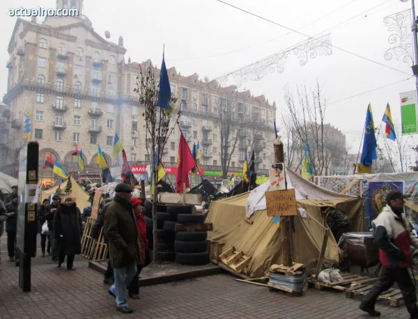 Законът за амнистията на протестиращи в Украйна не беше приет от опозицията