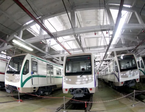 Първият влак за третата метролиния в София е готов
