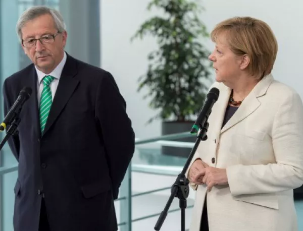 Меркел не подкрепя твърдо Юнкер за председател на ЕК