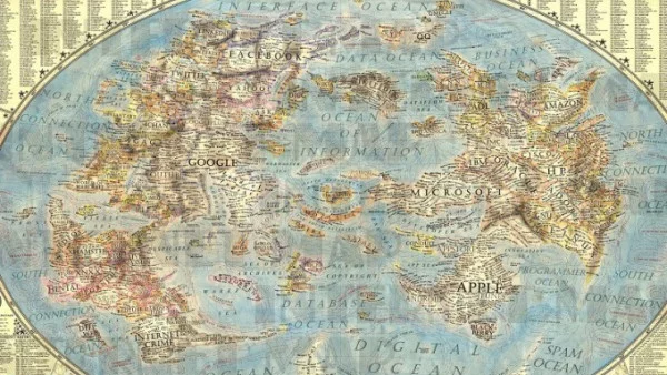 Крайният резултат на работата по тази древна карта на интернет е невероятен
