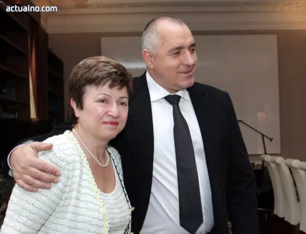 Кристалина Георгиева няма да е в евролистата, каза Борисов