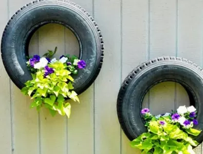 Защо е важно да изхвърлите старите автомобилни гуми от градината си?