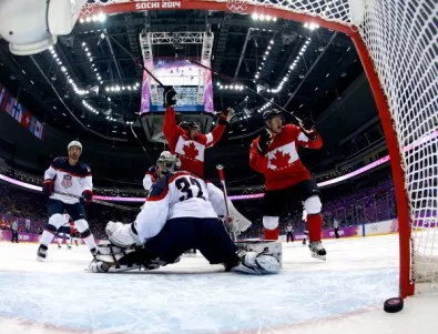 Канада показа кой е хокейният исполин и натри носа на САЩ