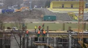 Тревога! До часове пак спират строежа на стадиона на Ботев Пловдив!