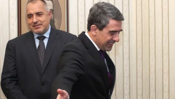 Борисов не иска да е президент, докато Плевнелиев желае да е на поста