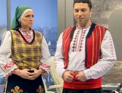 Генка и Косьо Караджов се премениха в носии за Трети март