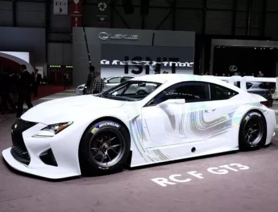Lexus представи бегачката си RC F GT3