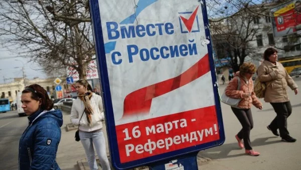 Русия ратифицира договора за приемането на Крим