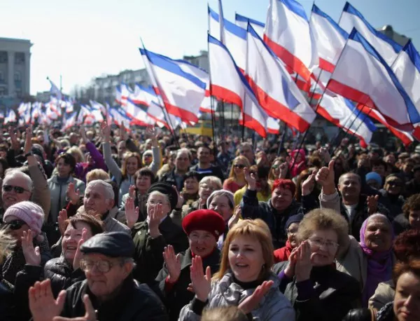 93% са гласували за обединението на Крим с Русия