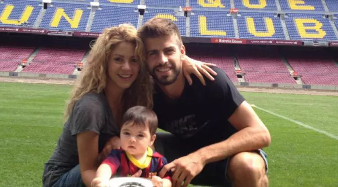 Пике учи 3-годишния си син да е ултрас на Барселона