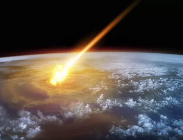 Метеорит е експлодирал в орбитата на Земята