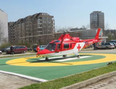 И в Бургас вече има медицински хеликоптер