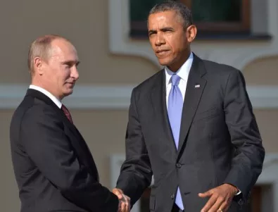 Обама обещава, че ще спаси Путин, ако го види да се дави