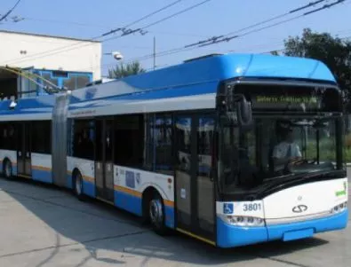 Заради ремонта на тролейбусната мрежа в Плевен се променя организацията на движението