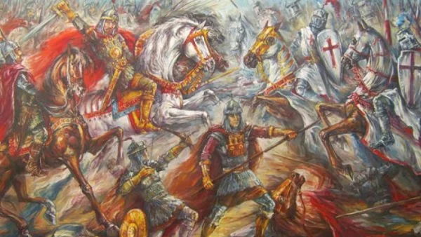 Цар Калоян разгромява Латинската империя