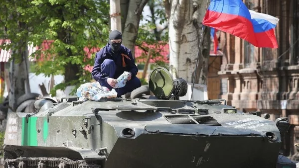 Украйна унищожила руски бронетранспортьори по пътя на руския хуманитарен конвой