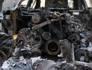 Две коли са изгорели във Велико Търново