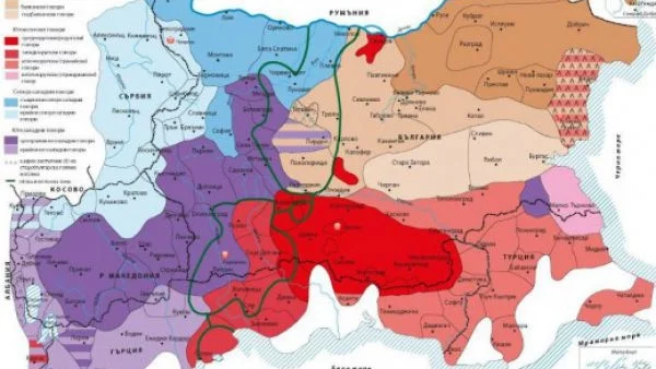 Интерактивната карта на българските диалекти "проговори"