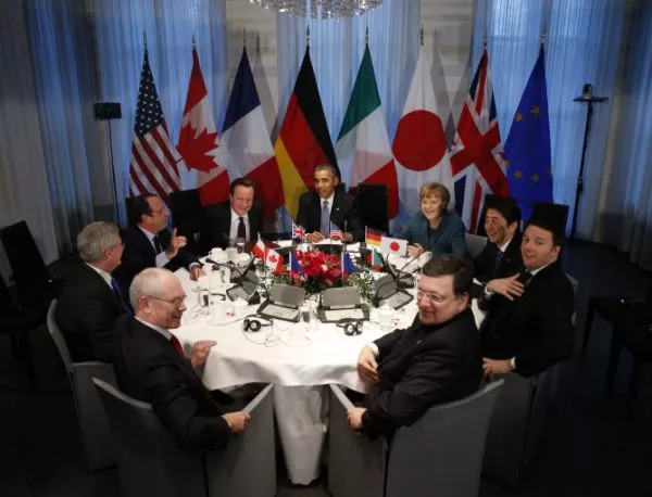 Лидерите на страните от Г-7 призоваха да се ускори приемането на ТПТИ