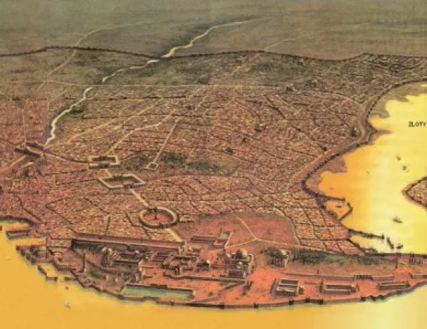 Столицата на Римската империя се премества от Рим в Константинопол