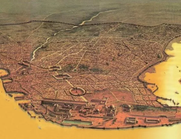 Столицата на Римската империя се премества от Рим в Константинопол