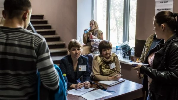 Окончателните резултати от референдума в Донецка област - след седмица