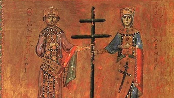 Св. равноапостолни цар Константин и царица Елена