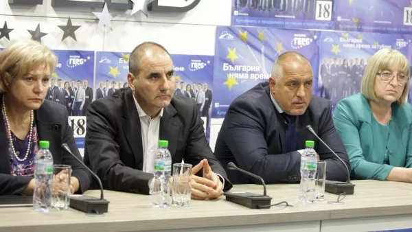 Настроенията в ГЕРБ за правителство - положителни към цели четири партии
