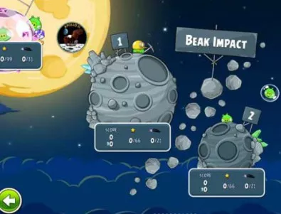 НАСА и Angry Birds създадоха заедно нова електронна игра