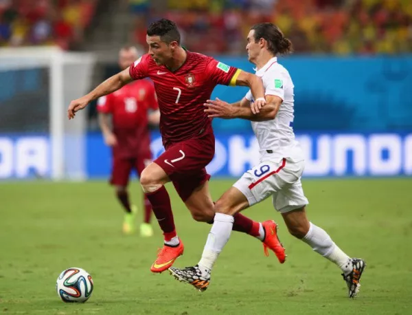 Късна драма, гол с корем, контузен Роналдо и страхотно 2:2 между САЩ и Португалия