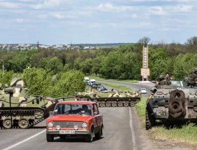 Центърът на Донецк пак бе обстрелян 