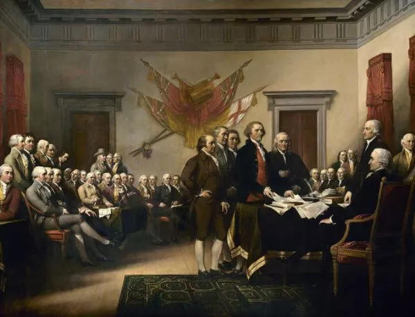 Подписана е Декларацията на независимостта на САЩ