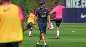 Меси и Енрике си крещяли преди мача с Реал Сосиедад