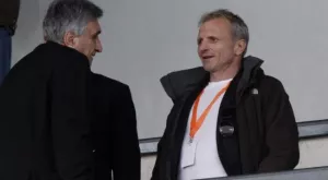 Гриша Ганчев се появи за първи път на официален мач на ЦСКА