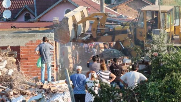 Напрежение и с ромите в Бургас
