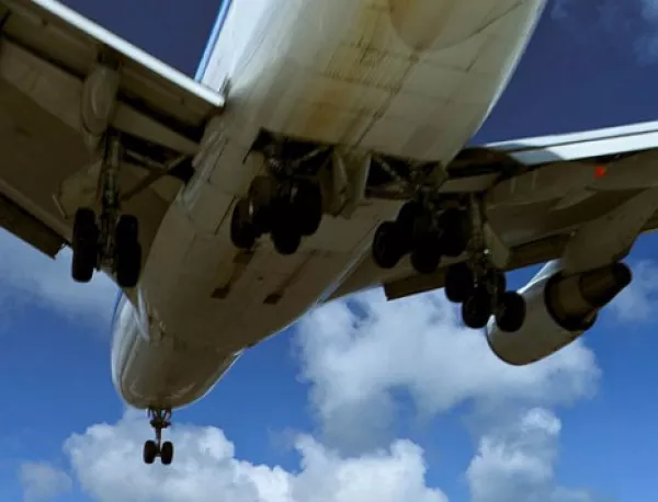 Самолет летя над Европа с гориво от захар